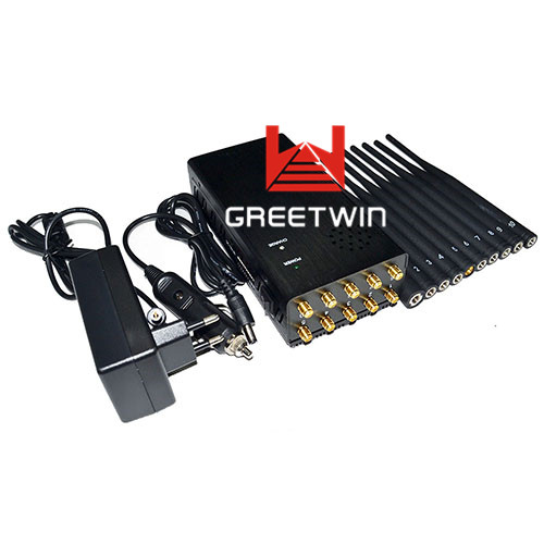 全频段手机信号屏蔽设备 2G 3G 4G / WiFi / GPS / Lojack 10 天线 0