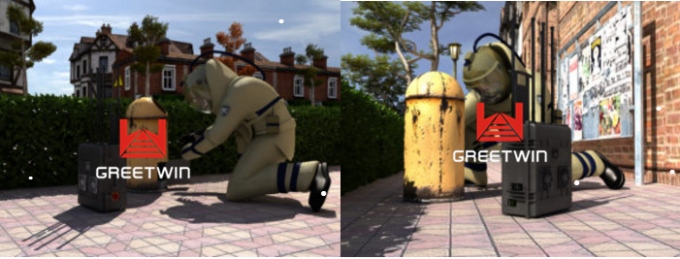 Джаммер 90В мобильной сети рюкзака с высокими направленными антеннами Омни увеличения 0