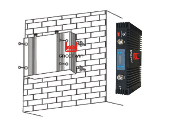 GSM850 27dBm PCS1900 AWS1700 Mobile Signal Repeater 0
