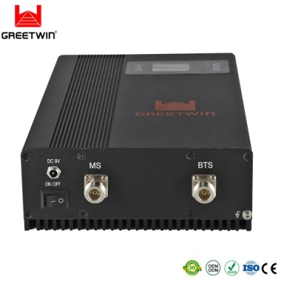 23dBm Signal Repeater Egsm900 Dcs1800 LTE2600 Cell Phone B8 B3 B7 Signal Booster with LCD Display