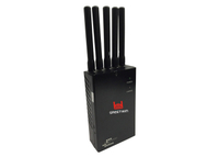 Effective Hand held Portable Signal Jammer Wi Fi 2G 3G 4G With Five Antennas