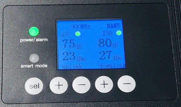75dB 3G 2100MHz မိုဘိုင်းဖုန်း Signal Booster မြင့်မားသော Gain 2000 M&sup2; လွှမ်းခြုံမှု 0